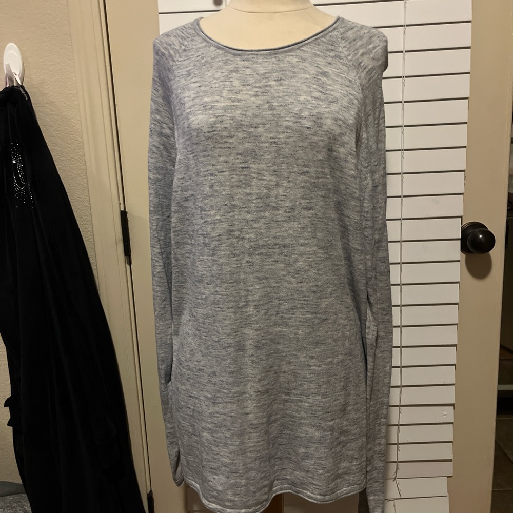 Zara Heather Gray Long Sleeve